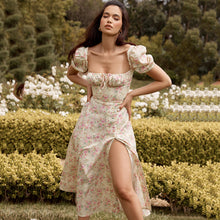 Load image into Gallery viewer, Women Elegant Slit Long Dress