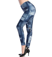 Load image into Gallery viewer, Comfortable High Waist Leggings(Constellation and Blue Holes design)