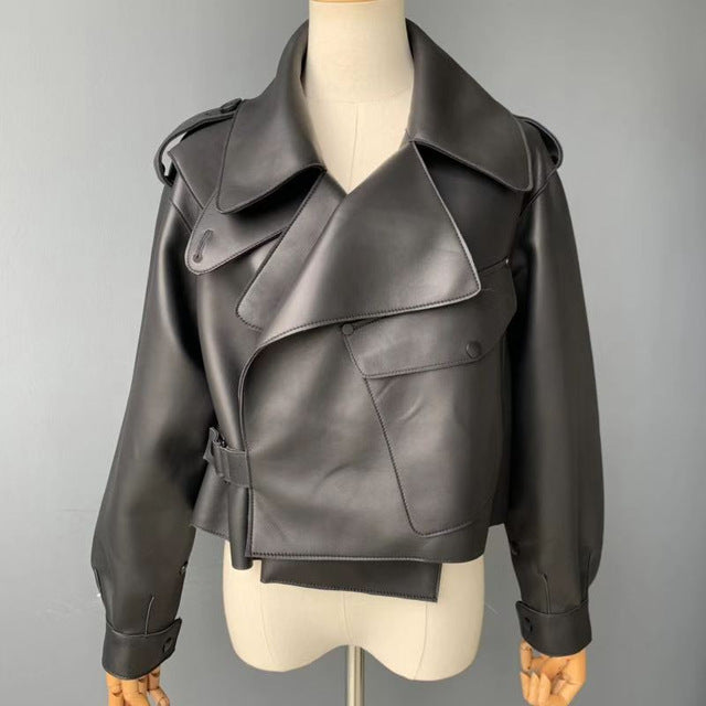 2019 Genuine Leather Jacket for Women in Various Color
