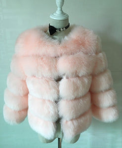 2019 Women's Winter Top Fashion FAUX Fur Elegant Style Coat