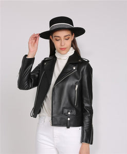 2019  Women's Stylish Genuine Leather Jacket