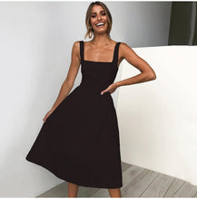Load image into Gallery viewer, Summer Backless Midi Style Dress