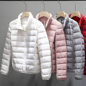 Seamless Winter Puffer Jackets for Women