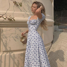 Load image into Gallery viewer, Women Elegant Slit Long Dress