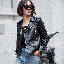 Load image into Gallery viewer, 2019  Women&#39;s Stylish Genuine Leather Jacket